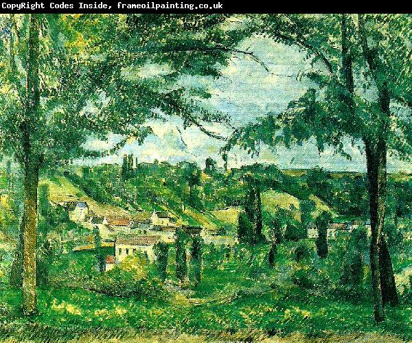 Paul Cezanne landskap